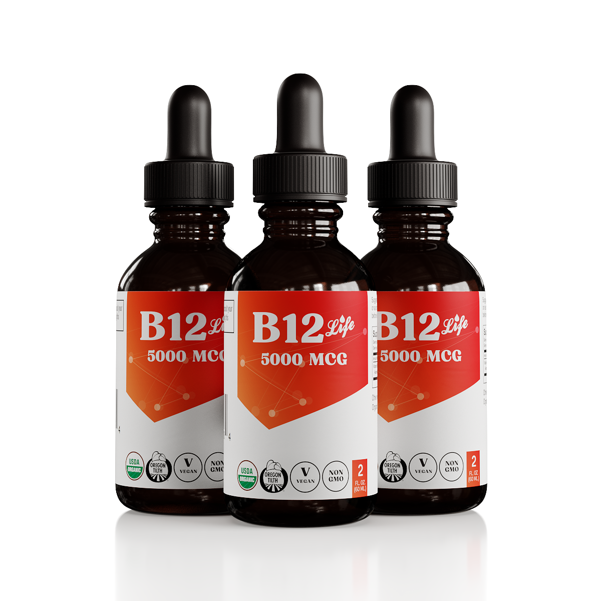 Vitamin B12 - 3 Pack > 180 Servings